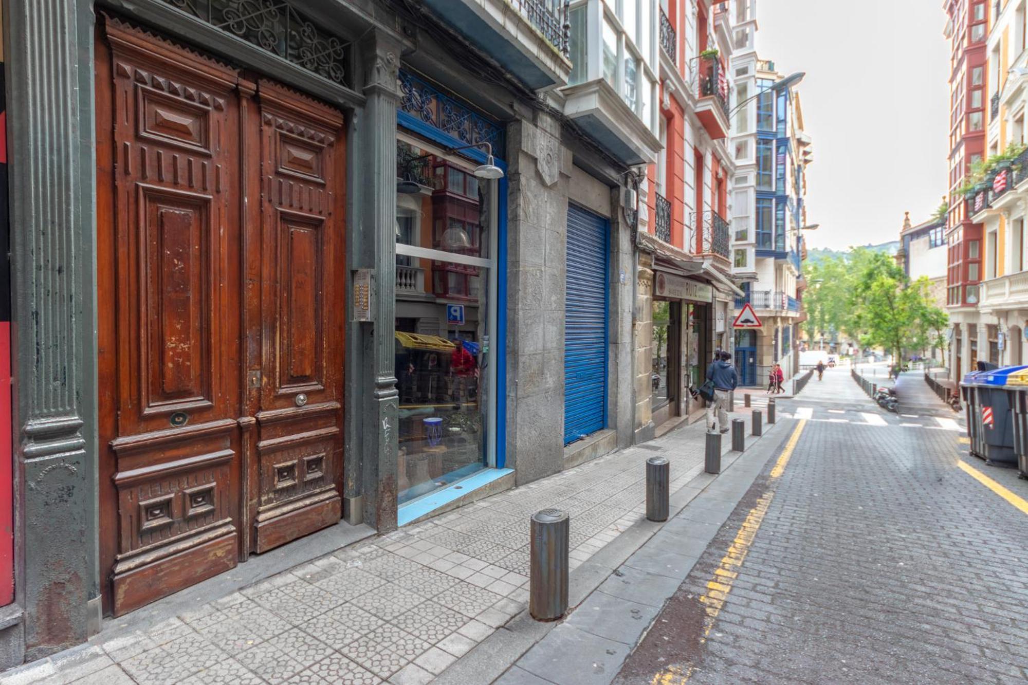 Encantador Apartamento En El Casco Antiguo De Bilbao Buitenkant foto